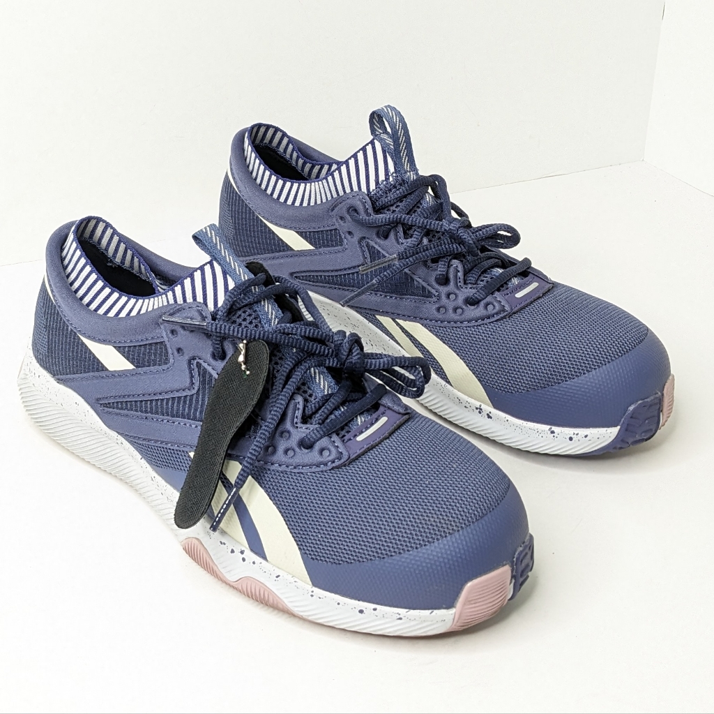 Reebok Hiit Tr Composite Toe Work Sneakers, Blue, Women's 9.5